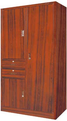 二屉卫生柜A木纹图片